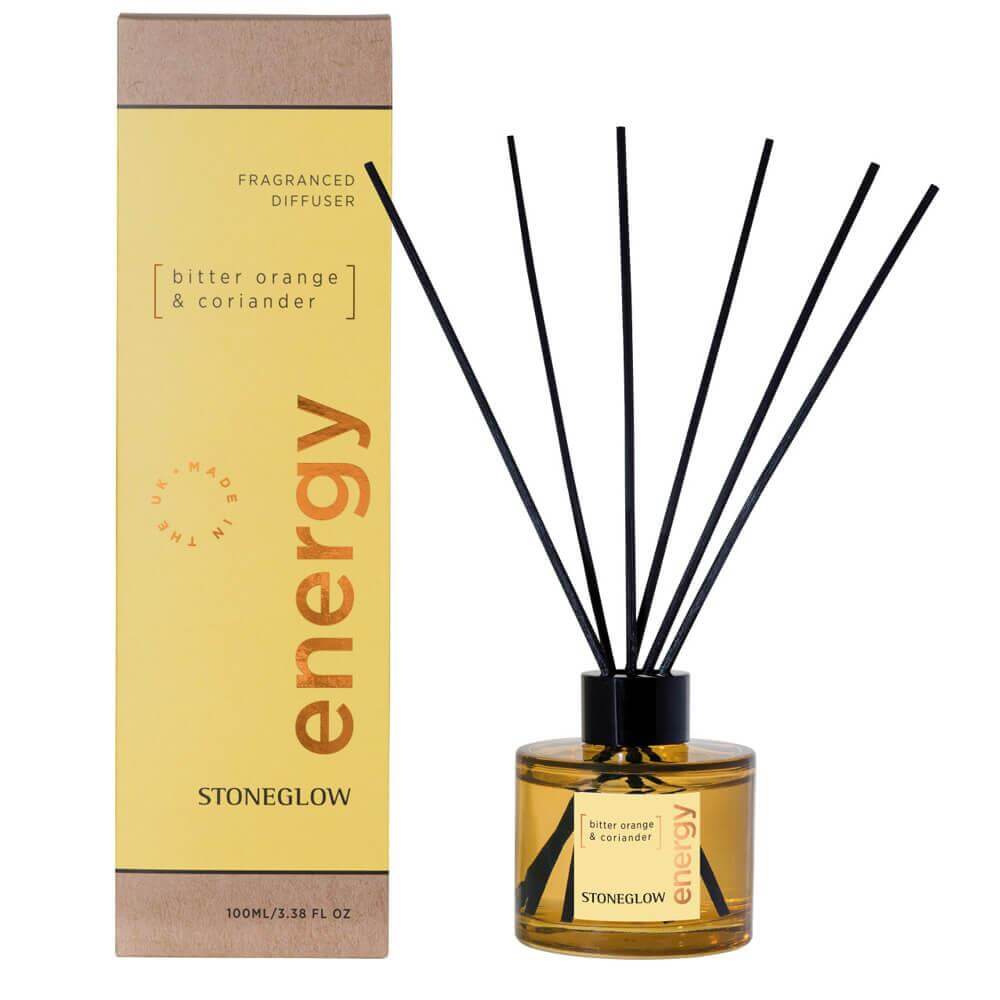 Stoneglow Elements Energy Bitter Orange and Coriander Reed Diffuser